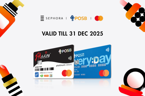 DBS/POSB Mastercard Partnership In-Store Offer