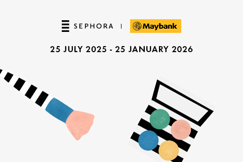 Sephora x Maybank AMEX Card Partnership