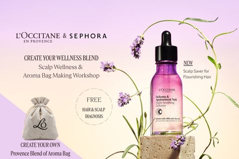 Sephora x L'OCCITANE EN PROVENCE | Create your Wellness Blend: Scalp Wellness & Aroma Bag Making Workshop